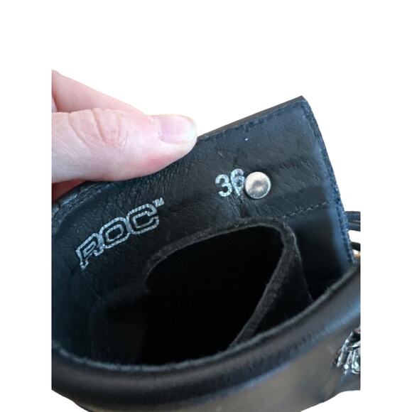 ROC Australia Pelham Platform Ankle Boots in Black - Picture 8 of 8